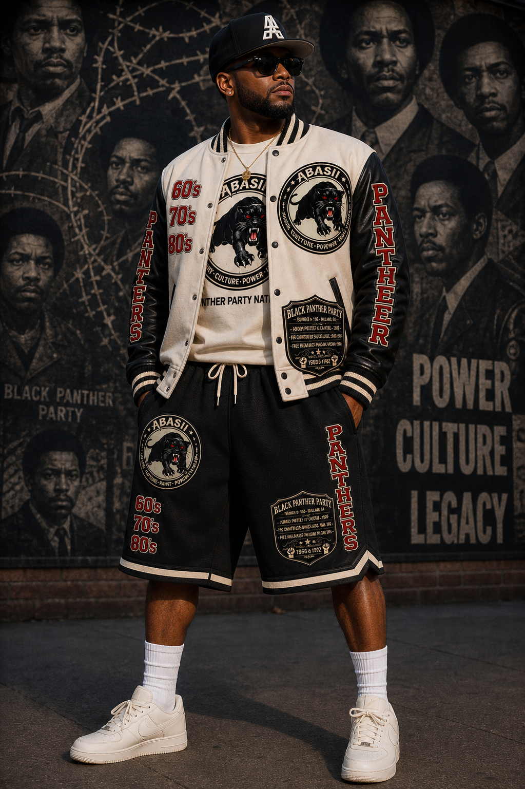 Panther Party Nation Shorts