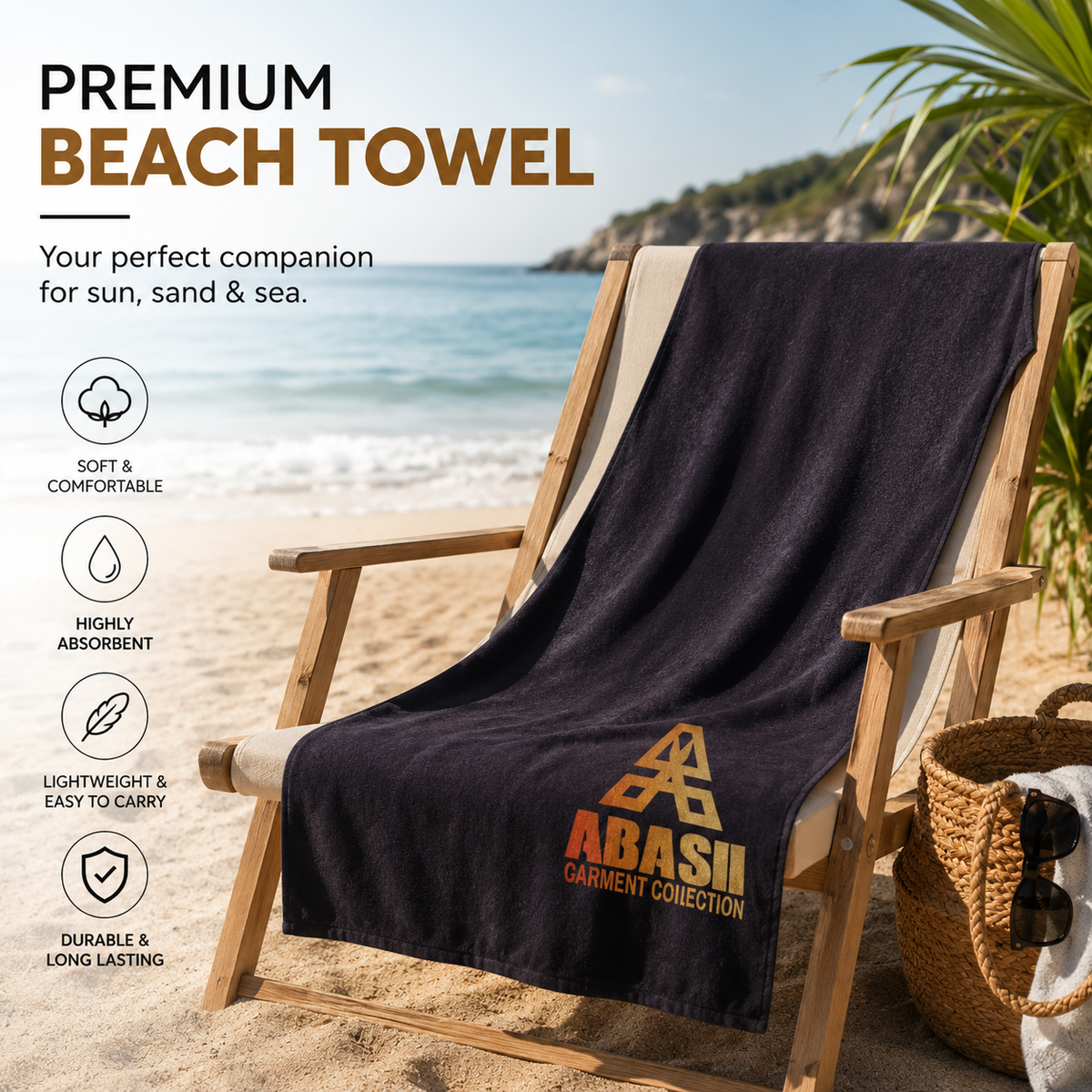 Abasii Beach Towel