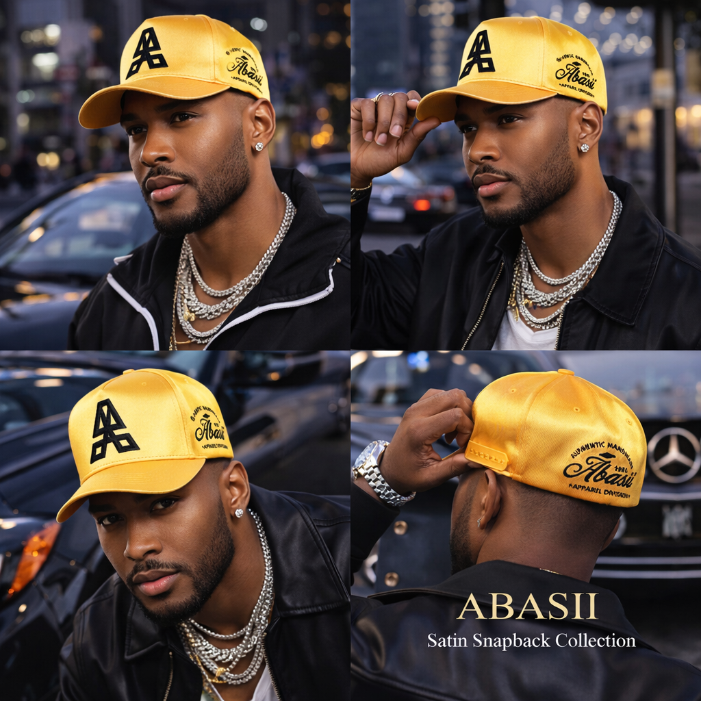 Satin Snap Back Hats